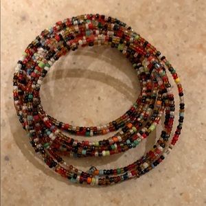 African beaded bracelet